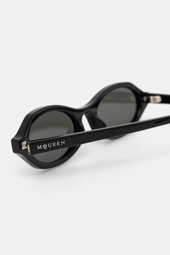 Akcesoria Alexander McQueen okulary przeciwsłoneczne damskie AM0559S czarny
