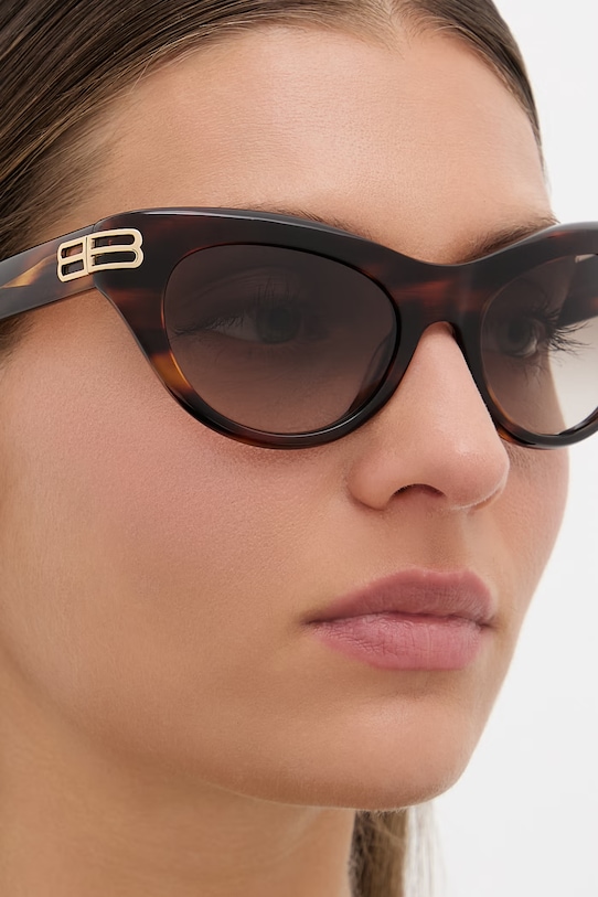 Balenciaga Slnečné okuliare typ mačacieho oka dámske BB0466S