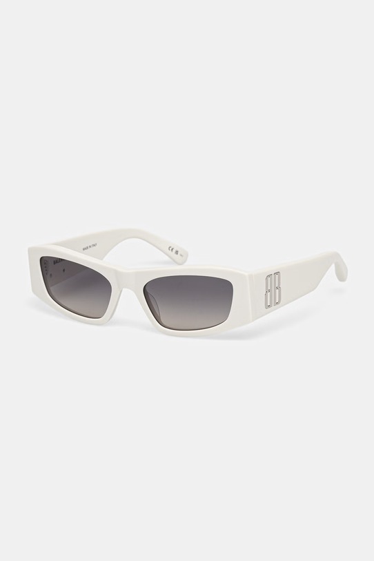 Balenciaga okulary przeciwsłoneczne damskie biały BB0478S