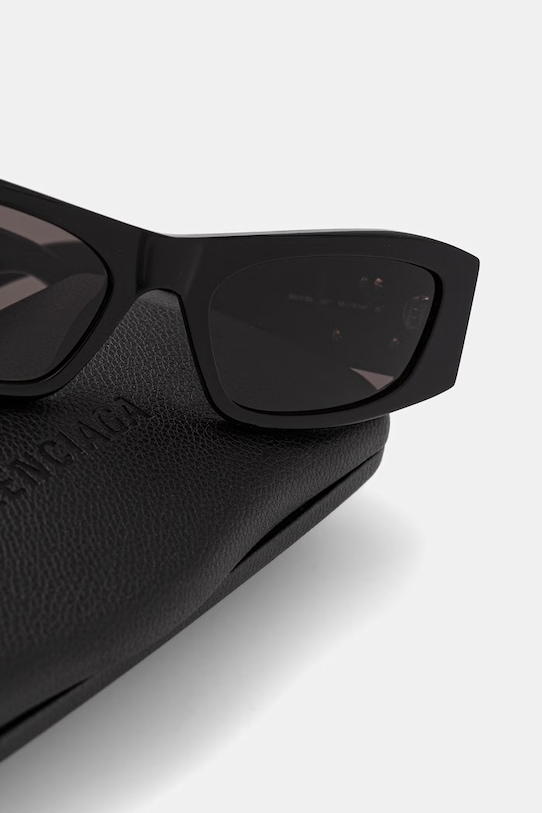 Akcesoria Balenciaga okulary przeciwsłoneczne damskie BB0478S czarny