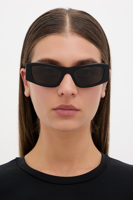 Balenciaga okulary przeciwsłoneczne damskie BB0478S czarny