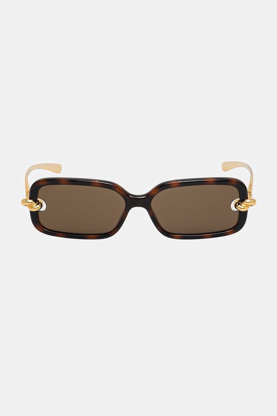 Bottega Veneta okulary przeciwsłoneczne damskie BV1439S brązowy AA00