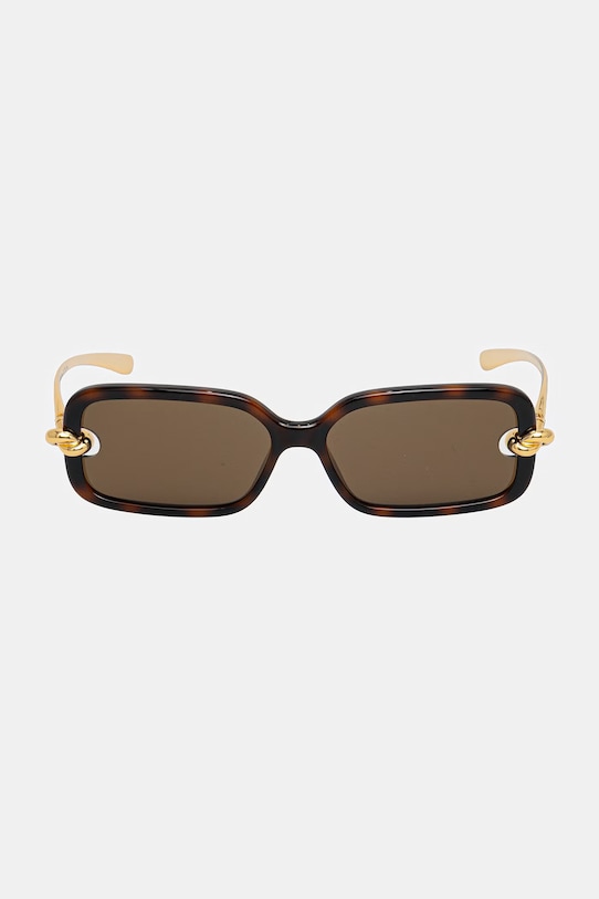 Bottega Veneta okulary przeciwsłoneczne damskie BV1439S brązowy AA00