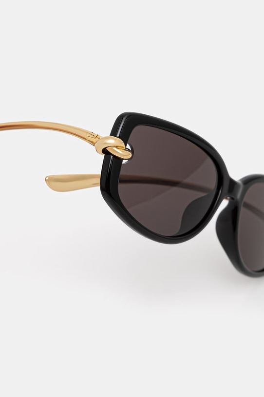 Аксесуари Bottega Veneta сонцезахисні окуляри жіночі BV1440SA чорний