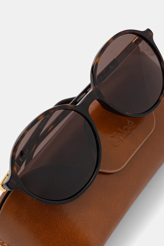 Chloe okulary przeciwsłoneczne damskie brązowy CH0365SK