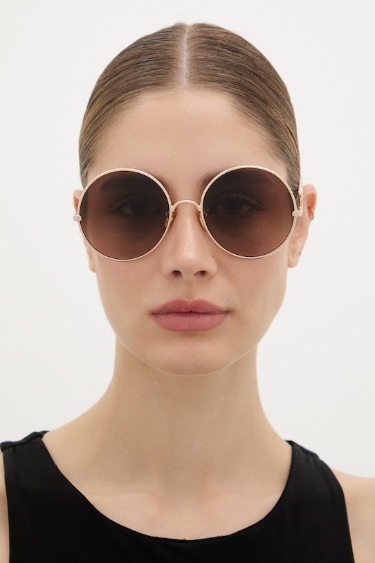 Chloe okulary przeciwsłoneczne damskie CH0372S złoty