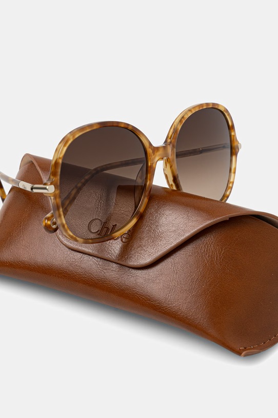 Chloe okulary przeciwsłoneczne damskie brązowy CH0383S