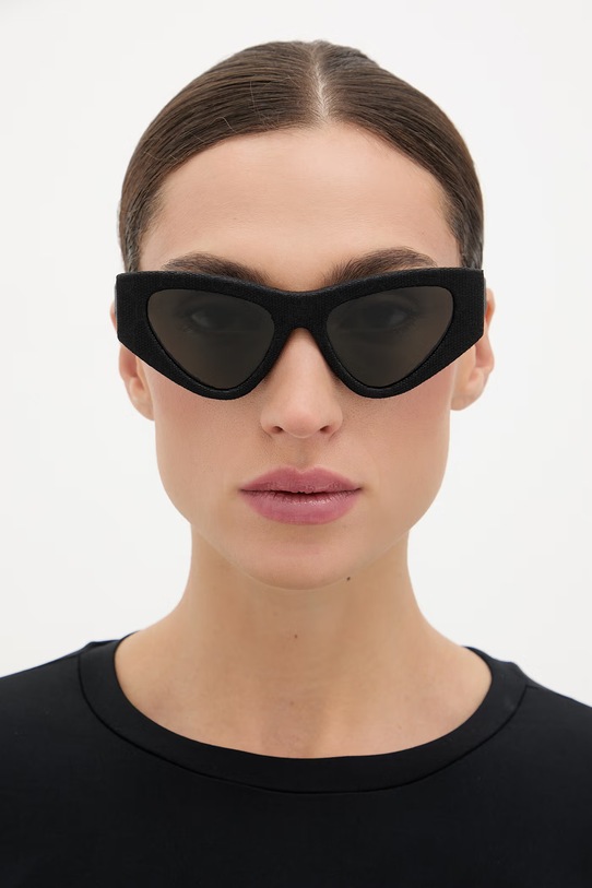 Gucci ochelari de soare cat eye pentru femei GG2019S negru