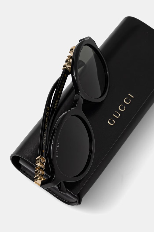 Akcesoria Gucci okulary przeciwsłoneczne damskie GG2033SA czarny