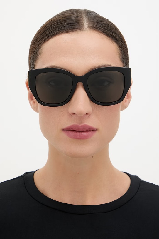 Gucci ochelari de soare cat eye pentru femei GG2043SA negru