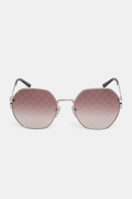 Gucci okulary przeciwsłoneczne damskie GG2046S srebrny AA00