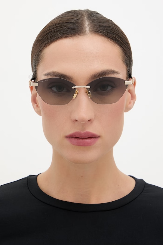 Gucci slnečné okuliare dámske GG2050S zlatá