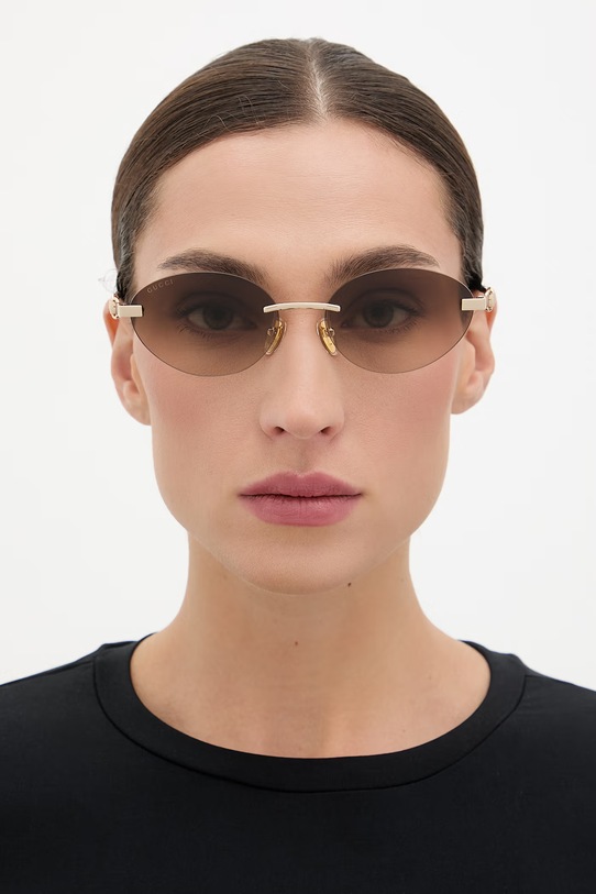 Gucci slnečné okuliare dámske GG2051S zlatá