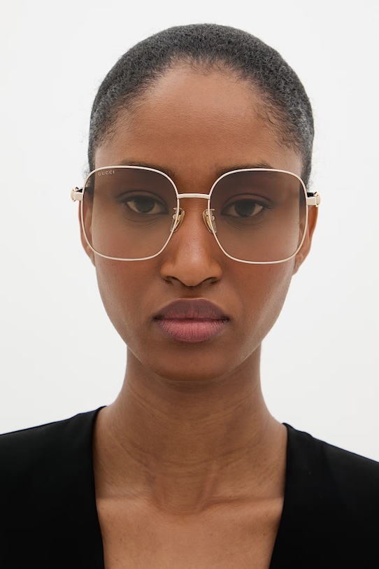 Gucci slnečné okuliare dámske GG2053S zlatá