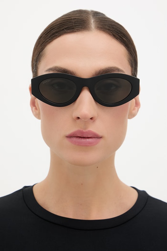 Gucci okulary przeciwsłoneczne damskie GG2065S czarny