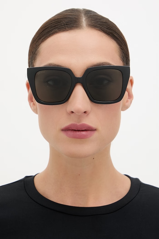 Gucci okulary przeciwsłoneczne damskie GG2102S czarny