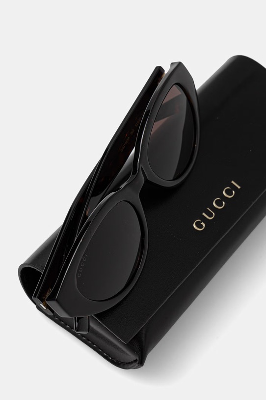 Akcesoria Gucci okulary przeciwsłoneczne damskie GG2105SA brązowy
