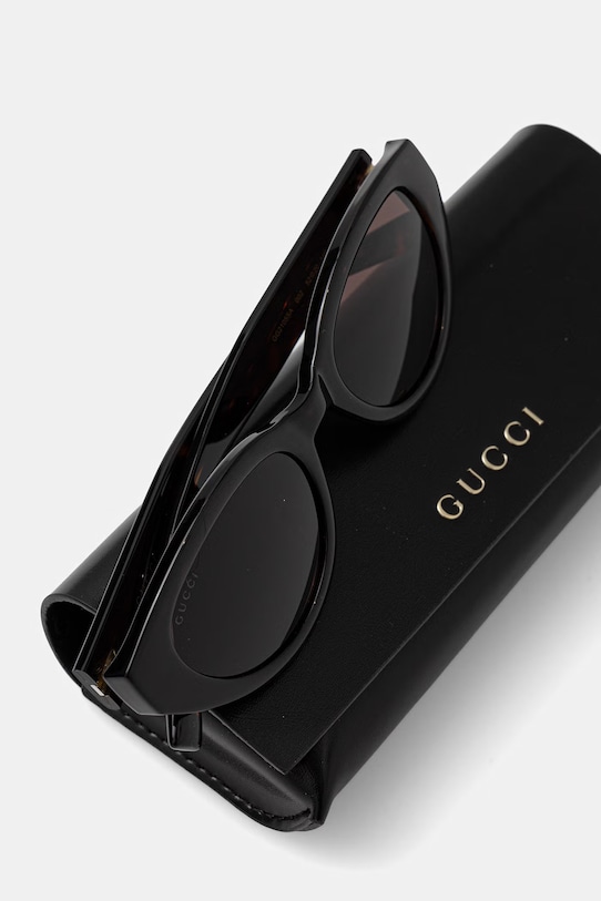 Akcesoria Gucci okulary przeciwsłoneczne damskie GG2105SA brązowy