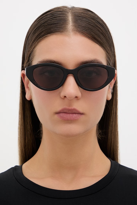 Gucci okulary przeciwsłoneczne damskie GG2105SA brązowy