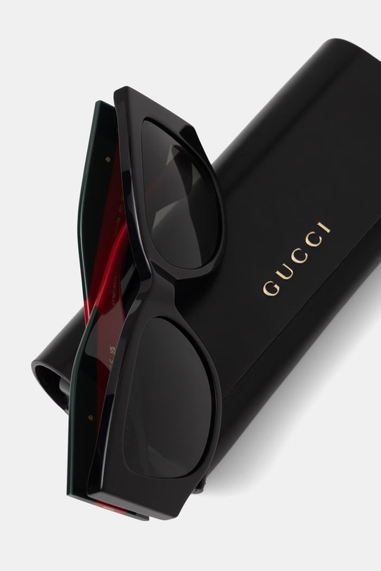 Akcesoria Gucci okulary przeciwsłoneczne damskie GG2115S czarny