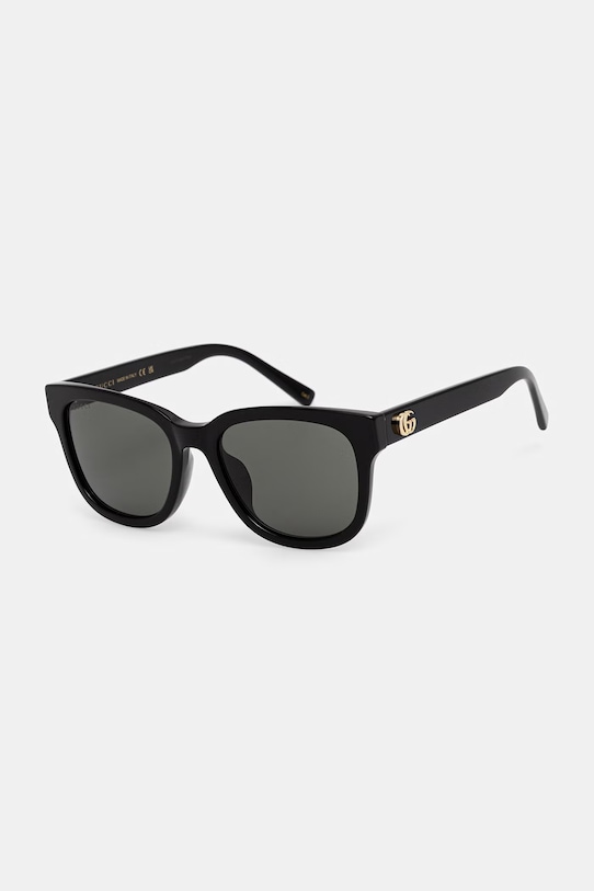 Gucci okulary przeciwsłoneczne wayfarer damskie czarny GG2126SK