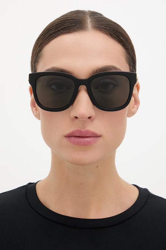 Gucci Slnečné okuliare wayfarer dámske GG2126SK čierna