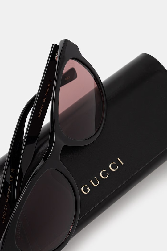 Akcesoria Gucci okulary przeciwsłoneczne damskie GG2127SK czarny