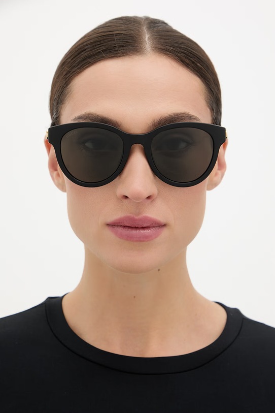 Gucci okulary przeciwsłoneczne damskie GG2127SK czarny