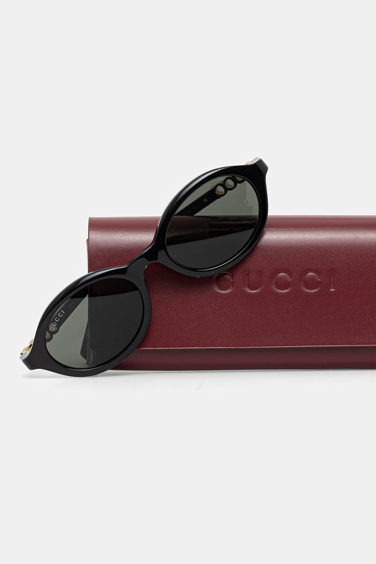 Akcesoria Gucci okulary przeciwsłoneczne damskie GG2153S czarny