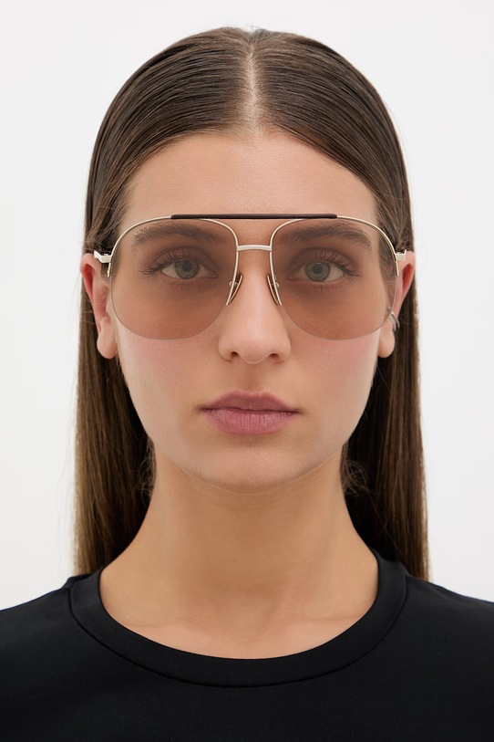 Gucci okulary przeciwsłoneczne damskie GG2165S złoty