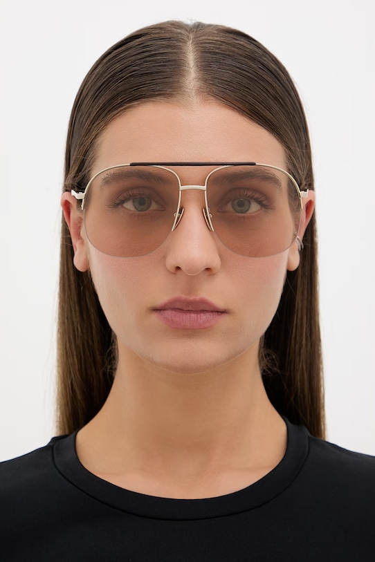 Gucci okulary przeciwsłoneczne damskie GG2165S złoty