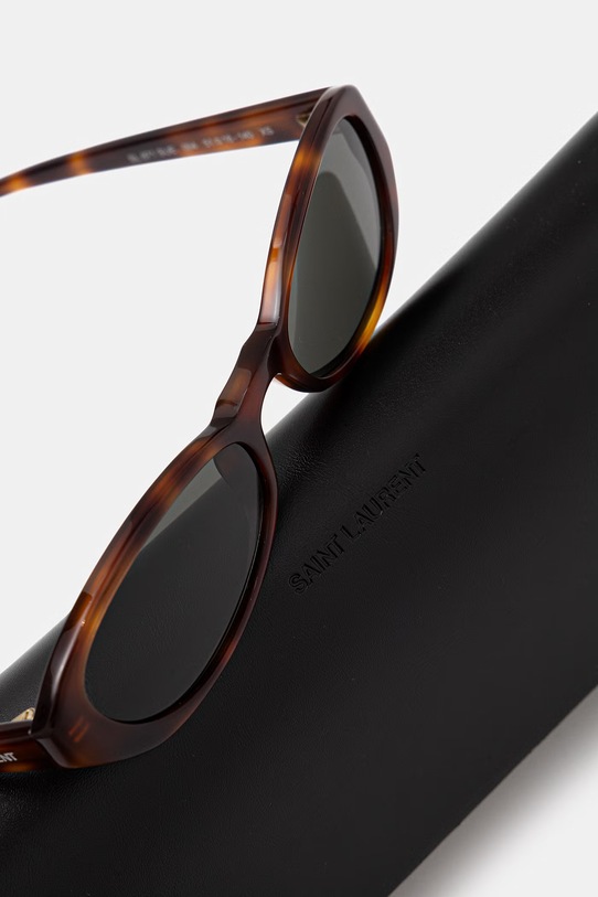 Akcesoria Saint Laurent okulary przeciwsłoneczne damskie SL.871.SUE brązowy