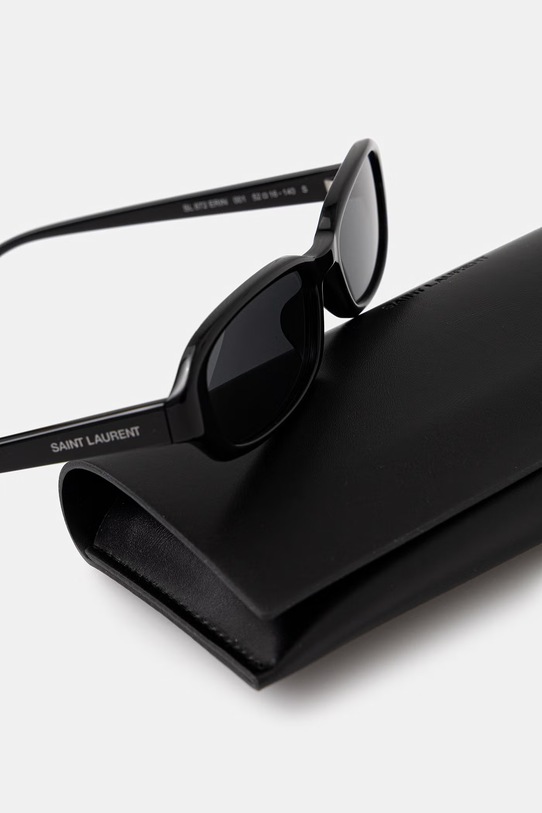 Akcesoria Saint Laurent okulary przeciwsłoneczne damskie SL.872.ERIN czarny