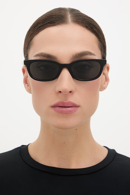 Saint Laurent okulary przeciwsłoneczne damskie SL.M160 czarny