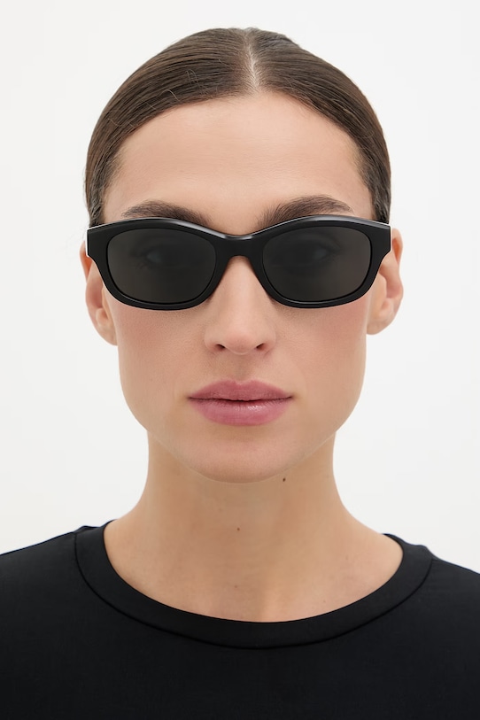 Saint Laurent okulary przeciwsłoneczne damskie SL.M172 czarny