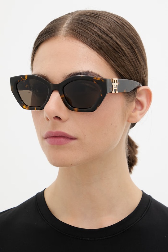 Tommy Hilfiger сонцезахисні окуляри жіночі коричневий TH.1979/S
