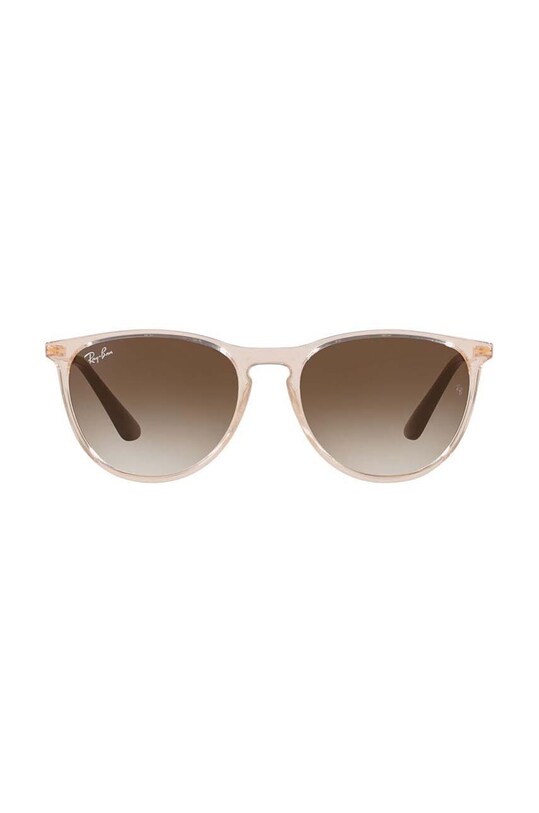 Ray-Ban okulary przeciwsłoneczne dziecięce JUNIOR ERIKA 0RJ9060S brązowy AA00