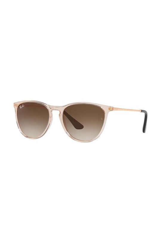 Ray-Ban okulary przeciwsłoneczne dziecięce JUNIOR ERIKA brązowy 0RJ9060S