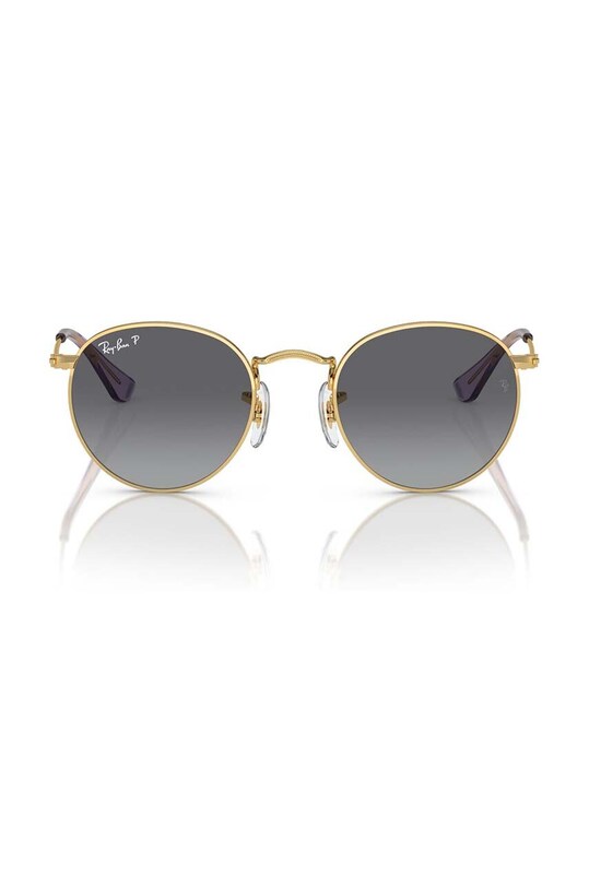 Ray-Ban ochelari de soare copii JUNIOR ROUND 0RJ9547S.G.Polarized portocaliu AA00