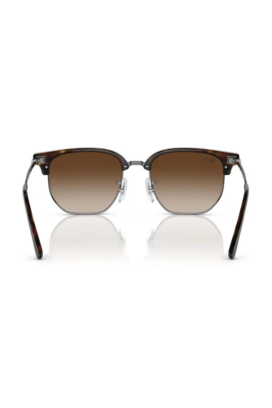 Detské slnečné okuliare Ray-Ban NEW CLUBMASTER hnedá 0RJ9116S