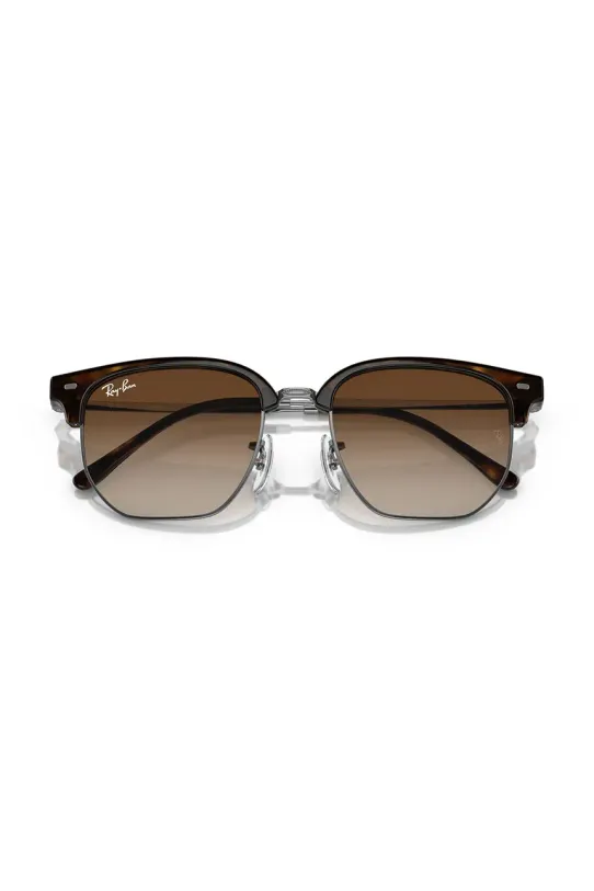 Детские солнцезащитные очки Ray-Ban NEW CLUBMASTER 0RJ9116S коричневый