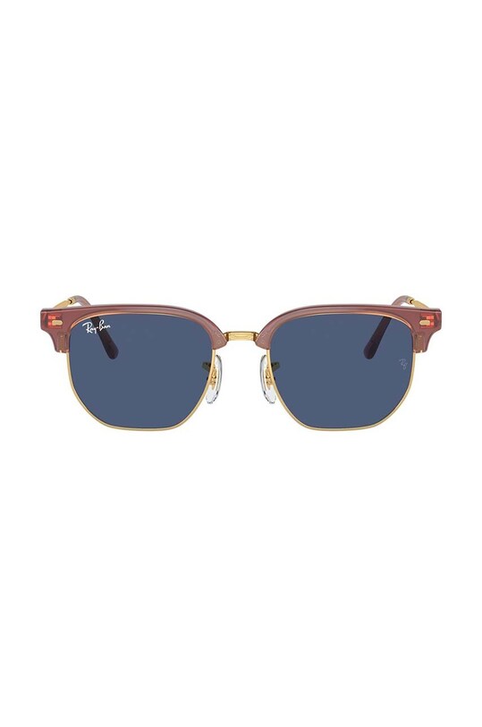 Detské slnečné okuliare Ray-Ban JUNIOR NEW CLUBMASTER 0RJ9116S fialová AA00