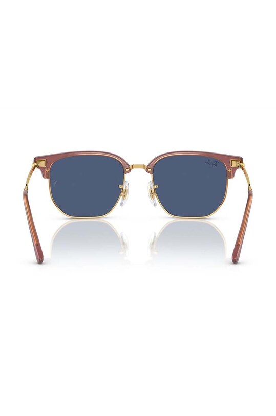 Detské slnečné okuliare Ray-Ban JUNIOR NEW CLUBMASTER fialová 0RJ9116S