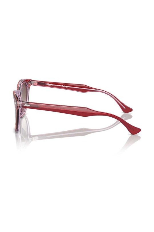Dziewczynka Ray-Ban okulary przeciwsłoneczne dziecięce 0RJ9098S.G czerwony