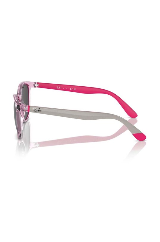 Dziewczynka Ray-Ban okulary przeciwsłoneczne dziecięce 0RJ9079S.G różowy