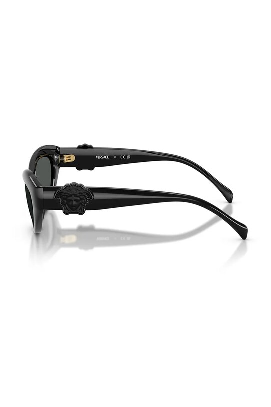 Dziewczynka Versace okulary przeciwsłoneczne dziecięce 0VK4005U czarny
