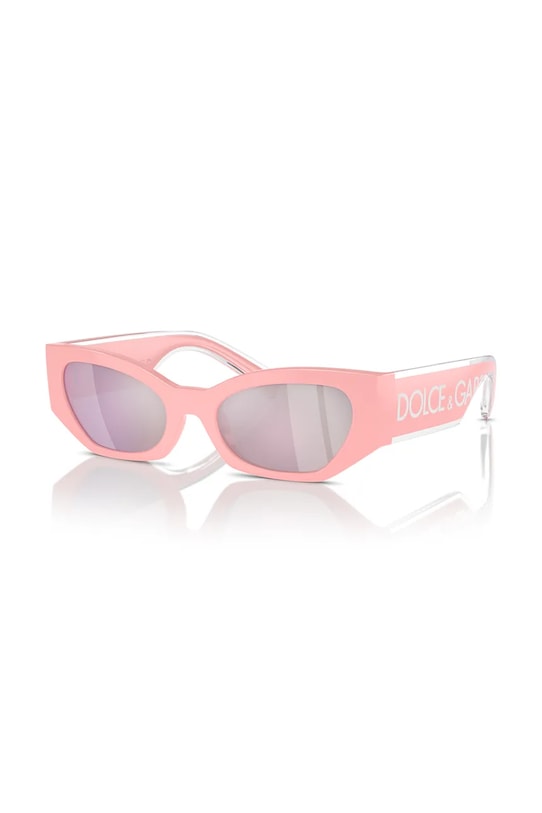 Dolce & Gabbana okulary przeciwsłoneczne dziecięce różowy 0DX6003