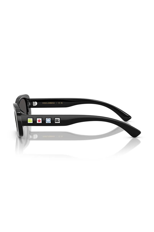 Dziewczynka Dolce & Gabbana okulary przeciwsłoneczne dziecięce 0DX6006U czarny