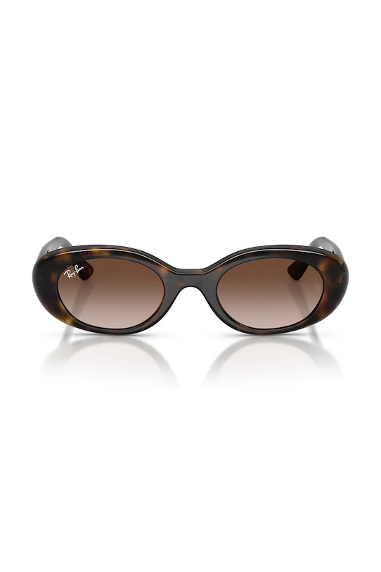 Ray-Ban okulary przeciwsłoneczne dziecięce 0RJ9141S brązowy AA00