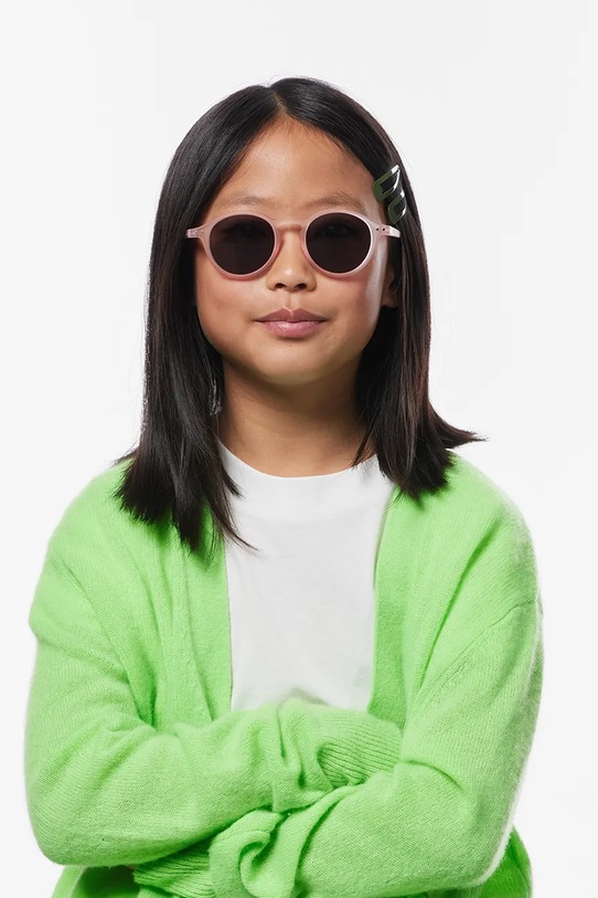 IZIPIZI okulary przeciwsłoneczne dziecięce JUNIOR #d różowy JUN2313401X00